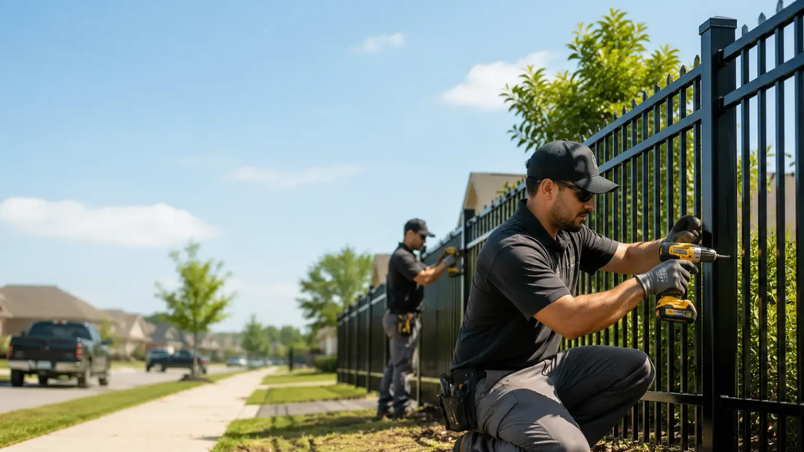 Metal Fence Installation in Andover, IA